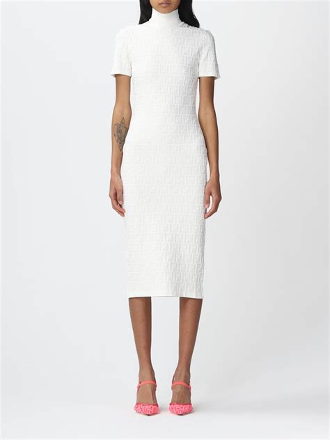 fendi dress white